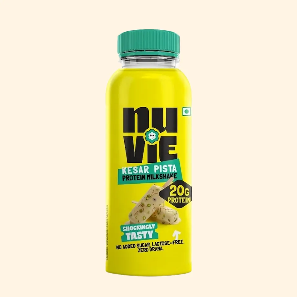 Nuvie Kesar Pista Protein Shake, 250 ml