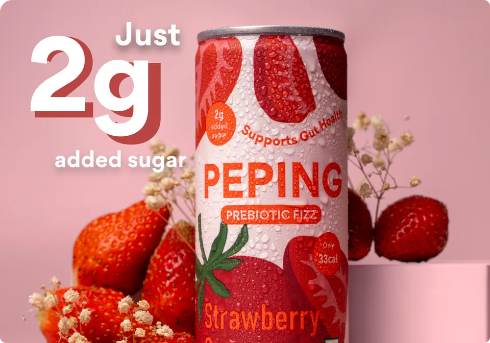 Just 2g added sugar card