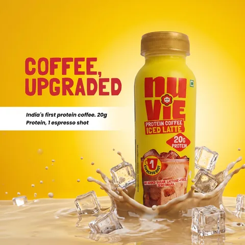 Nuvie Protein Iced Latte, 250 ml